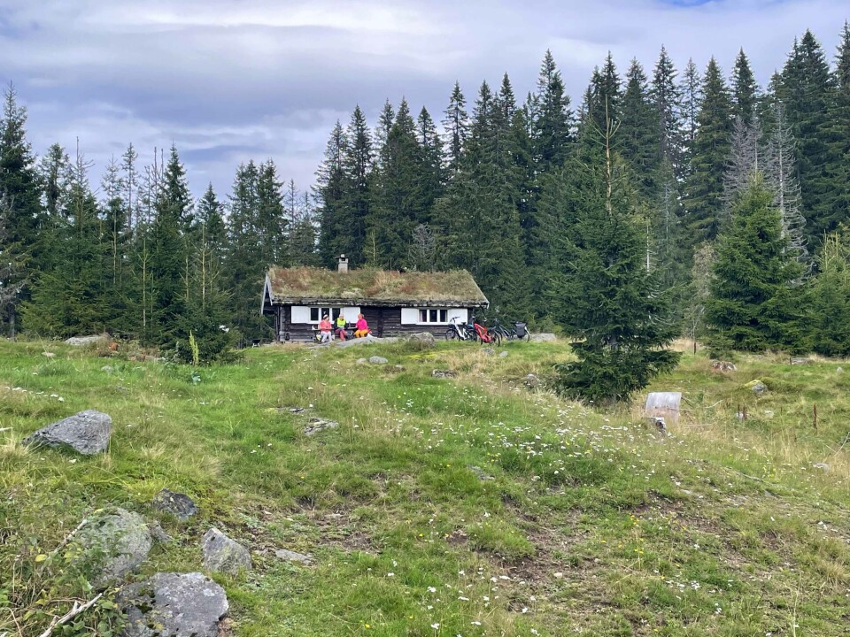 Skogseterstulen på Vestskauen.
