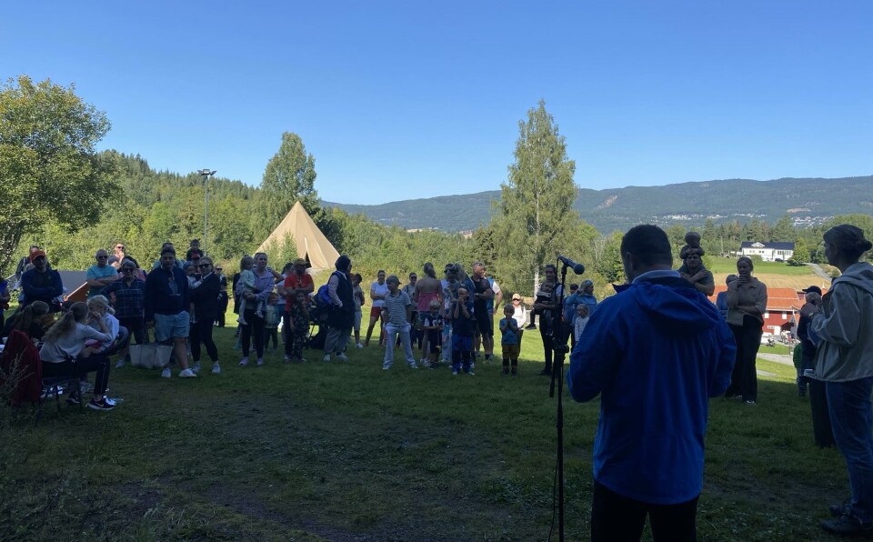 Åpnet naturlekeplass i Portåsen