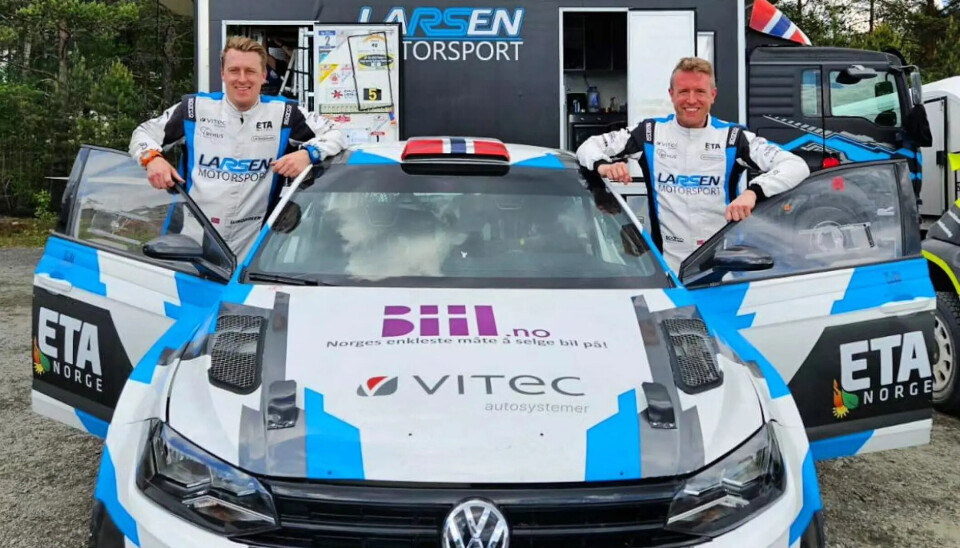 Frank Tore Larsen og kartleser Lars-Håkon Lundgreen