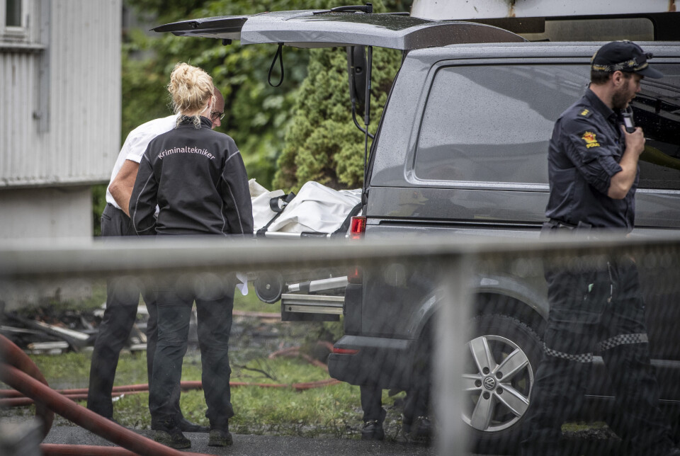 Mann funnet død i brann på tidligere drapsåsted