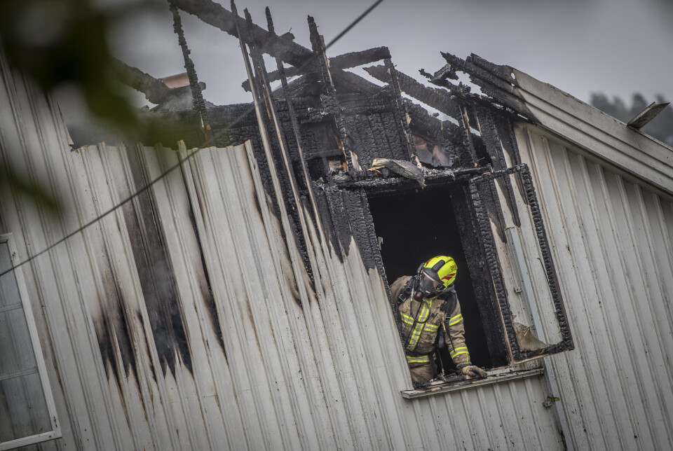 Mann funnet død i brann på tidligere drapsåsted