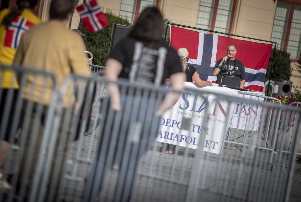 SIAN-demonstrasjon uten uønskede hendelser