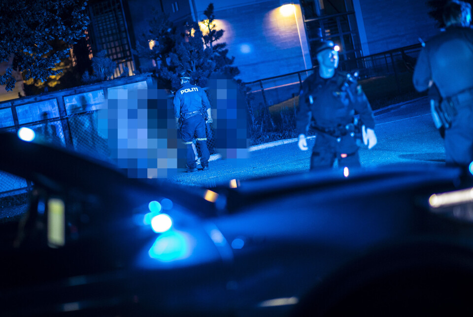 Knivstikking på Strømsø