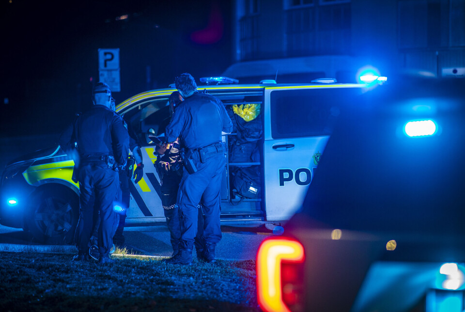 Knivstikking på Strømsø
