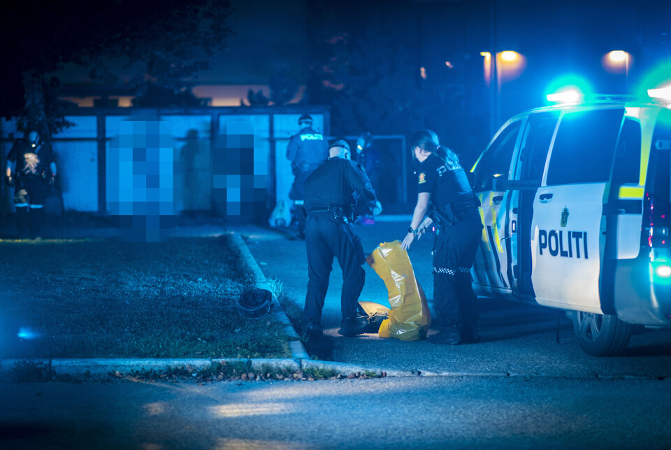 Knivstikking på Strømsø
