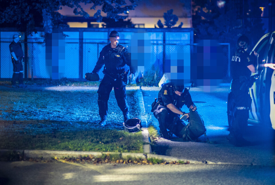 Knivstikking på Strømsø