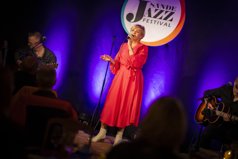Silje Nergaard med stemningsfull intimkonsert på Sande-bygda
