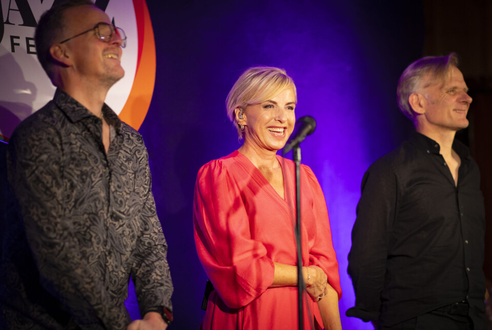 Silje Nergaard med stemningsfull intimkonsert på Sande-bygda