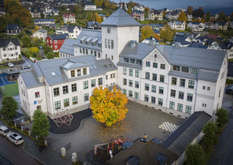 Danvik skole er en av seks skoler i Drammen som er truet av nedleggelse.