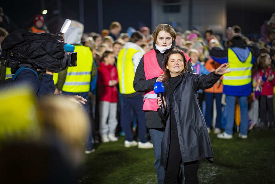Skoledemonstranter «kuppet» NRK-show i beste sendetid