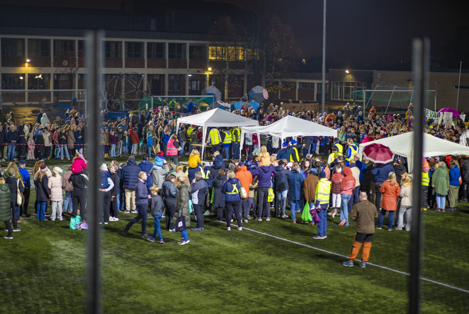 Skoledemonstranter «kuppet» NRK-show i beste sendetid