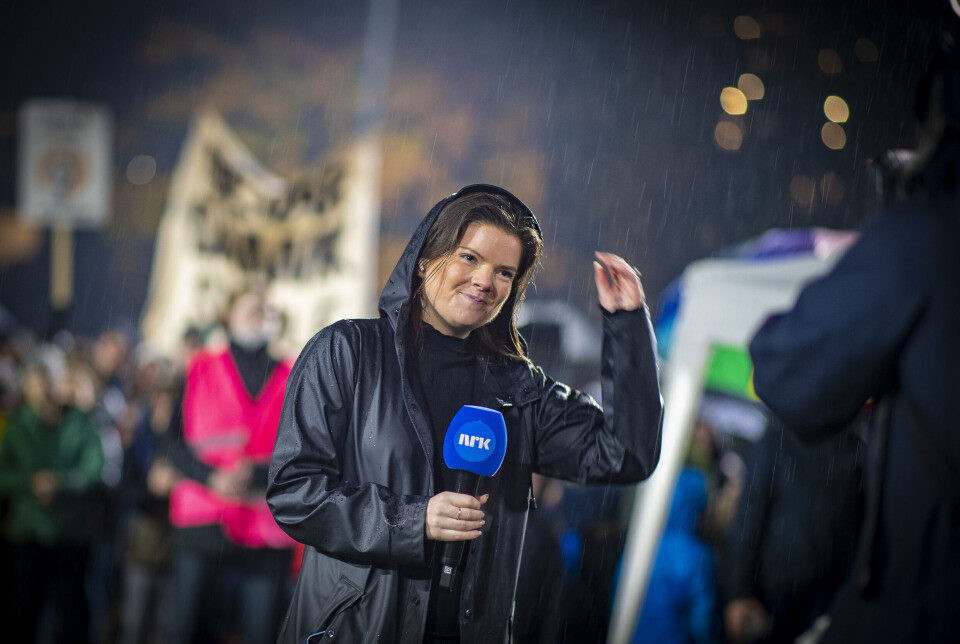 Skoledemonstranter «kuppet» NRK-show i beste sendetid