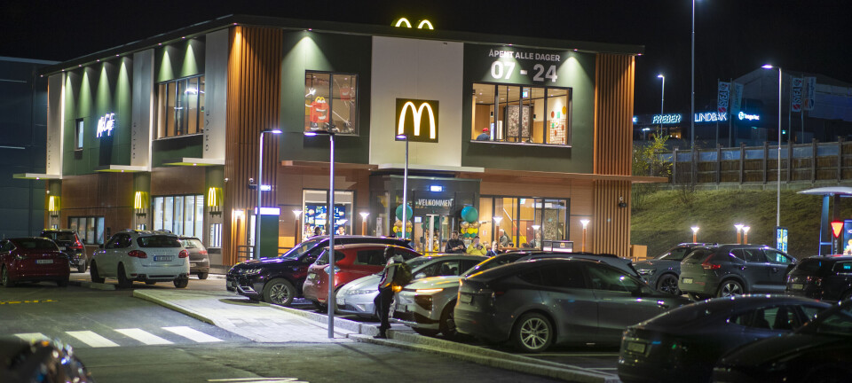 Klart for McDonald's-åpning i Kobbervikdalen