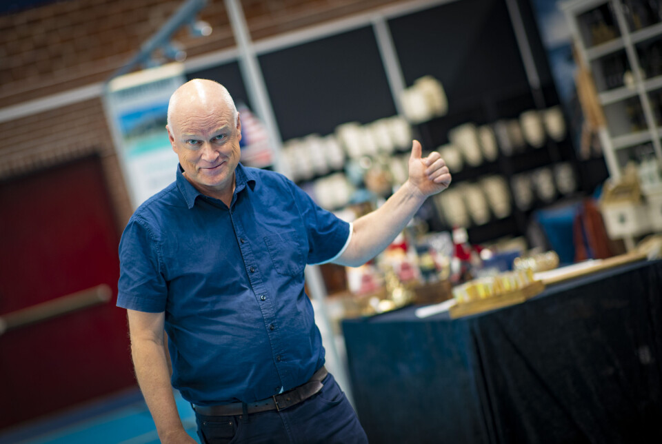 - Velkommen, sier messe-general Jon Egil Kraggerud.