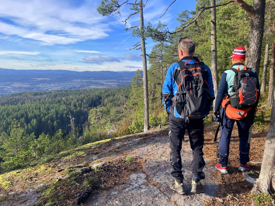 Kobberdokkfjellet ligger i grenseland mellom gamle Nedre Eiker og Øvre Eiker kommune, rundt 300 moh, og kan by på fantastisk utsikt mot Eikerbygdene.