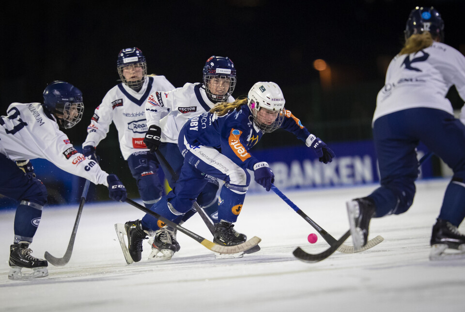 Drammens Hannah Thim-Nordby ble godt pakket inn av Ready-forsvaret