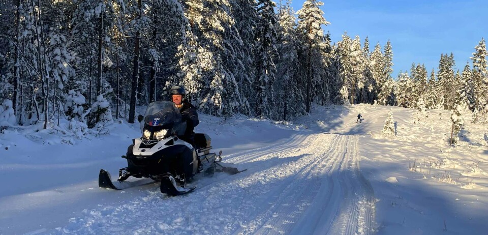 Herlig vinter i marka - slik er løype-status