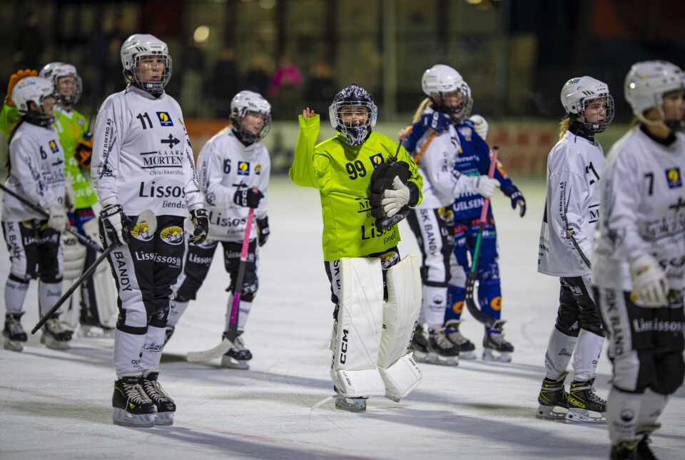 JOKER: Landslagskeeper Selin Sucu Klem var både høyt og lavt og reddet trolig to poeng i lokaloppgjøret.