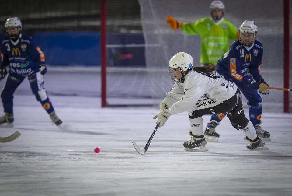 MATCHVINNER: Isabell Oskarsen Skare var «on fire» og scoret hattrick for Solberg.