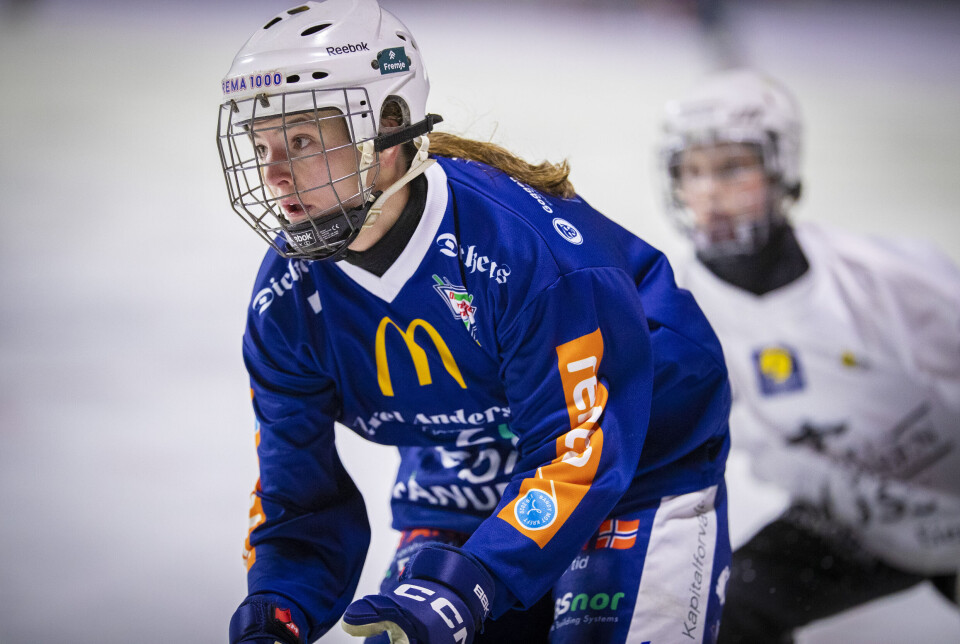 SCORET TRE: Hattrick fra landslagsveteran Lene Aamodt holdt ikke mot Solberg.