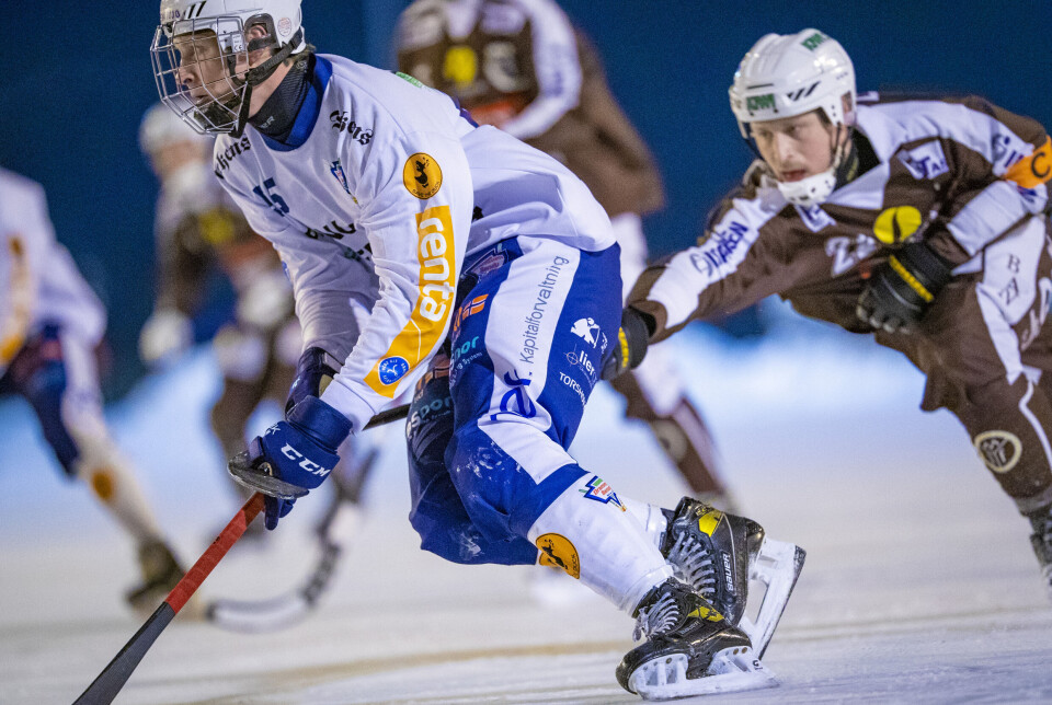 HATTRICK: Marius Mørch Andersen dominerte igjen offensivt for Drammen med tre mål og hattrick.