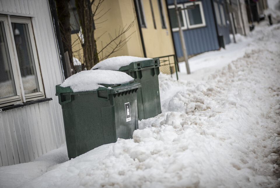 Snøen: Rfd innstiller avfallshenting