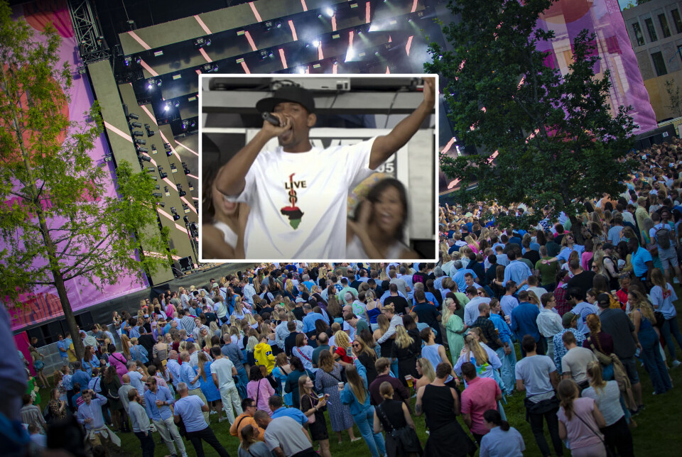 TIDENES TREKKPLASTER? Will Smith, her fra Live 8-konsertene i 2005, kommer til Byparken.
