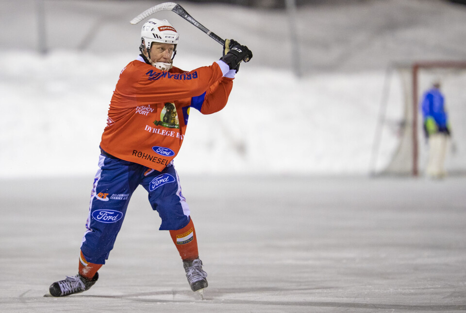 KVALIFISERT: Konnerud-kaptein og tidligere landslagskaptein Stian Rånes (50) er blant veteranene på laget som ikke får testet nivået med kvalikspill for opprykk til eliteserien, men er allikevel fornøyd med at de slipper å stille med et B-lag.