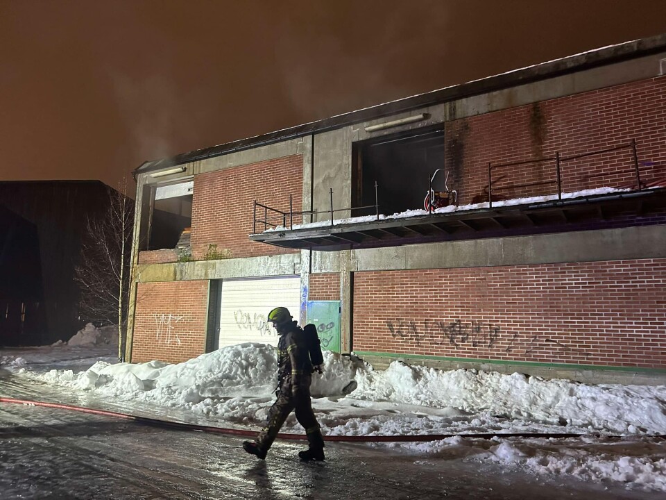 Mistenker ny, påsatt brann i tomt industrilokale
