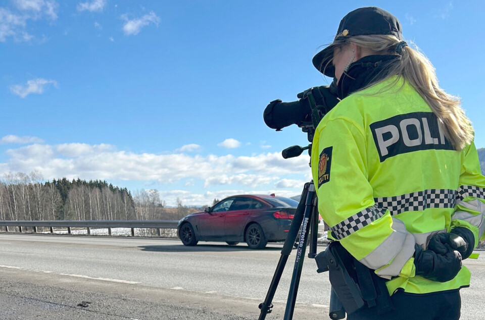 Storfangst på E134: 20 bøtelagt, tre mistet lappen