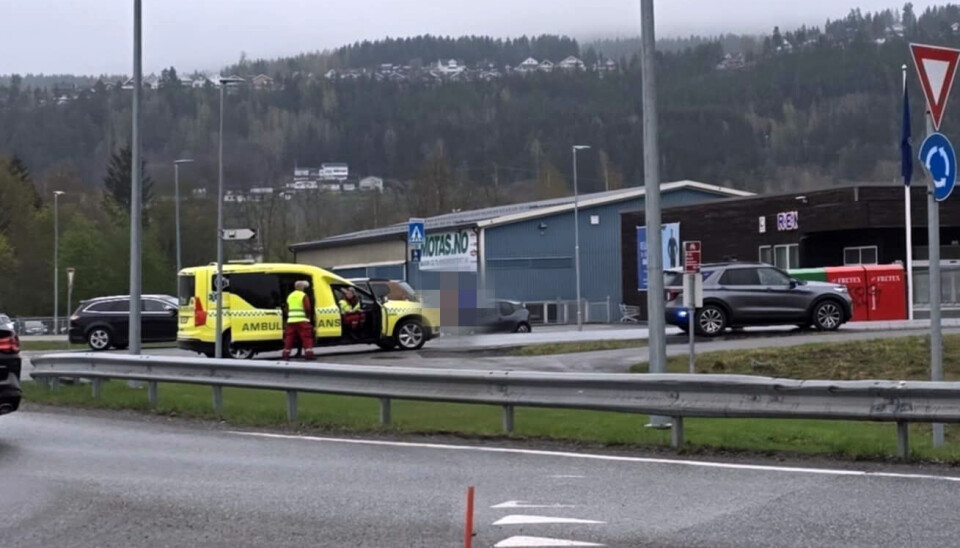 Trafikkulykke på FV283
