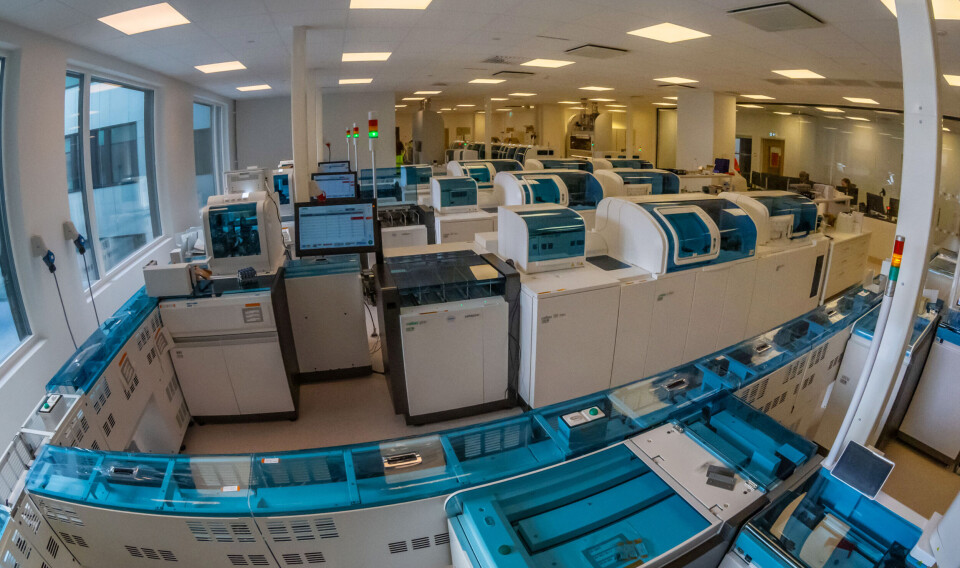 Bakterilaboratoriet er Europas mest moderne.