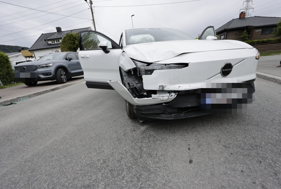 Brøt vikeplikten: Kollisjon på Åssiden