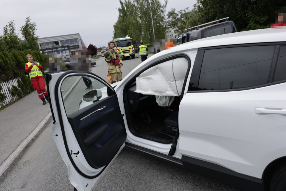 Brøt vikeplikten: Kollisjon på Åssiden