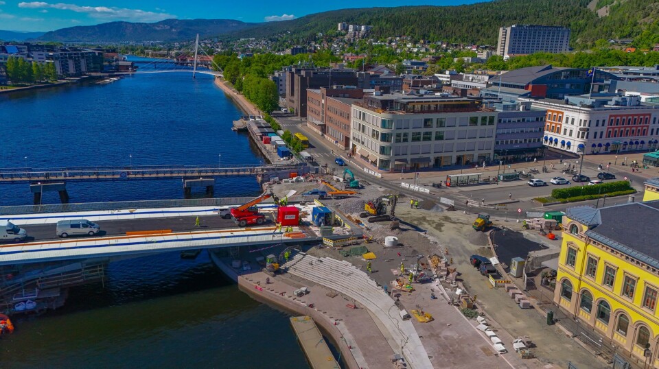 Ny bybru: Tjuvstart-åpning for myke trafikanter
