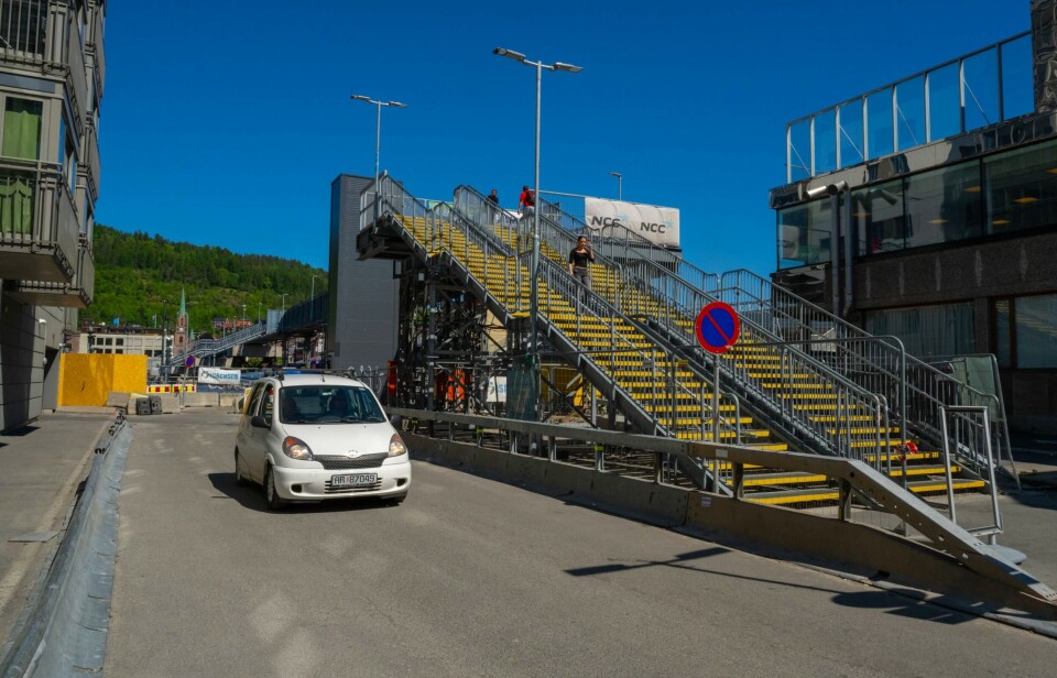 Ny bybru: Tjuvstart-åpning for myke trafikanter
