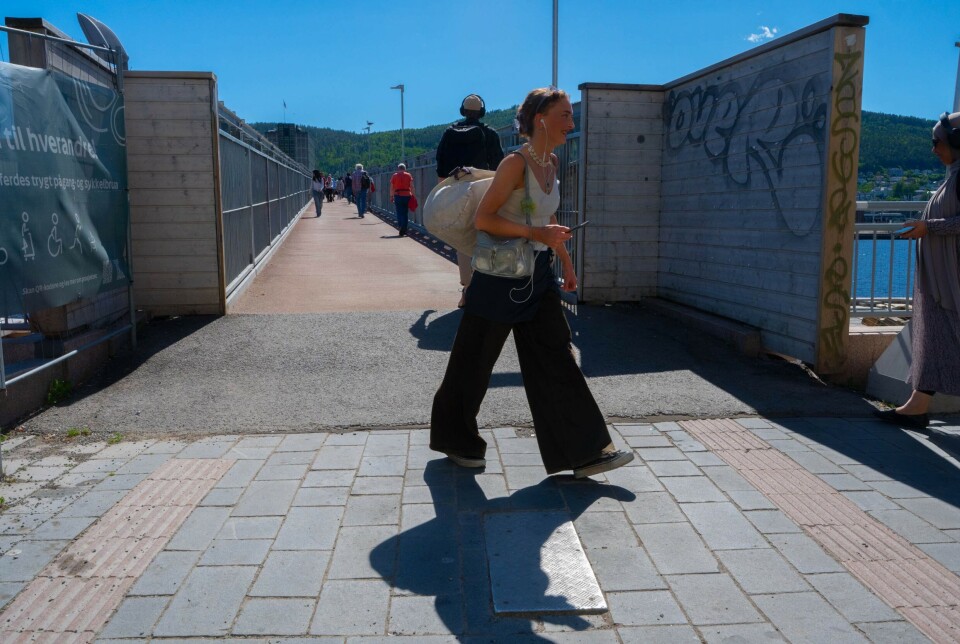 Ny bybru: Tjuvstart-åpning for myke trafikanter