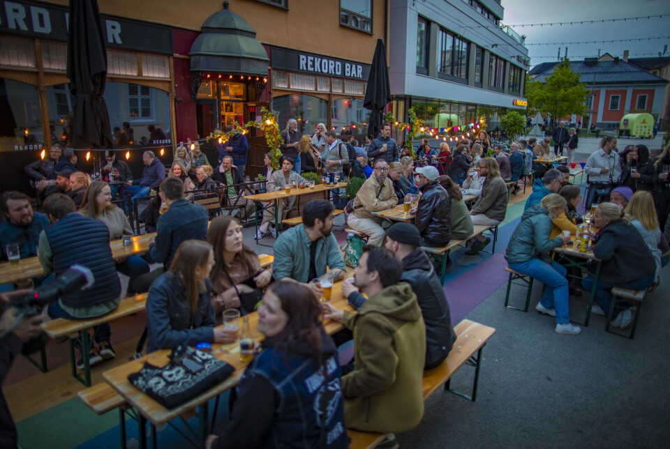 Stinn brakke på Drammens 10. «Kulturnatt»