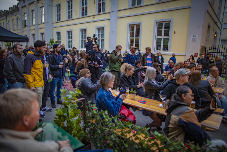 Stinn brakke på Drammens 10. «Kulturnatt»