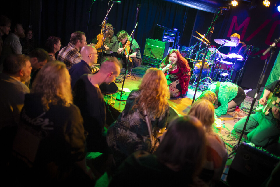 Stinn brakke på Drammens 10. «Kulturnatt»