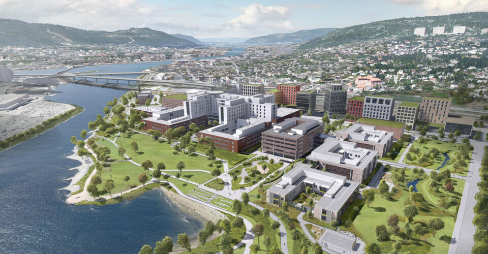 FERDIG OM ETT ÅR: Den nye fjordparken har en kostnad på 30 millioner kroner og skal stå klar 1. juni neste år
