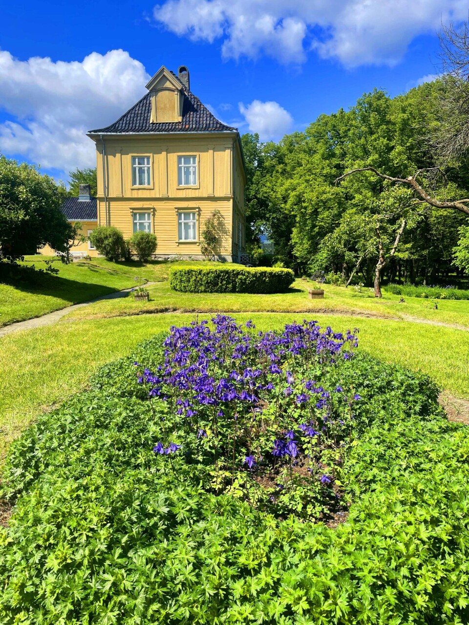 Gulskogen gård - byens grønne oase