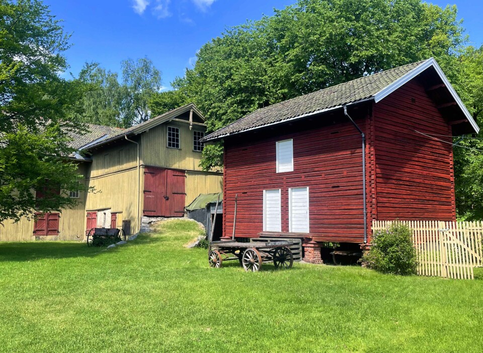 Gulskogen gård - byens grønne oase