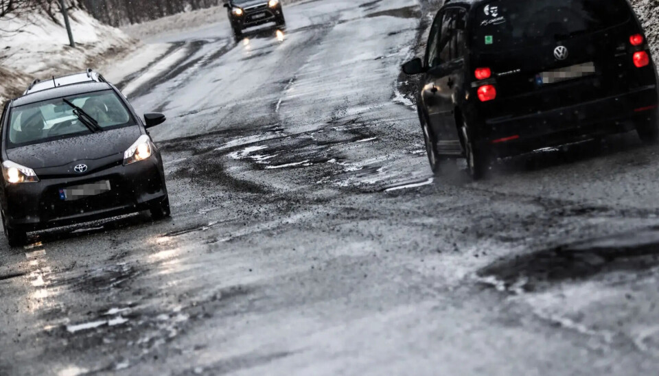 LAPSKAUS: Fjellsveien i Drammen har i mange år vært et skrekkscenario, men har faktisk akkurat rukket å få ny asfalt.