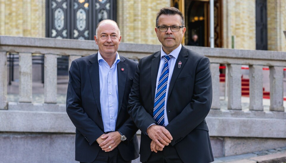 Frank Sve og Morten Stordalen (FrP).