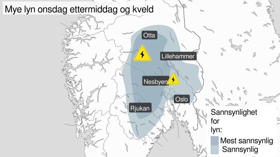 GRAFIKK: METEOROLOGISK INSTITUTT