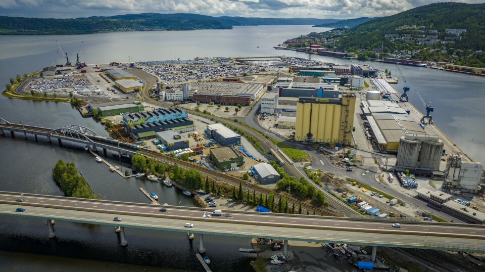 God vekst i bilimporten til Drammen Havn