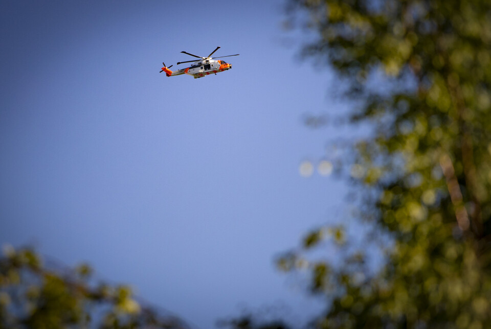 Helikoptersøk etter savnet mann på Konnerud