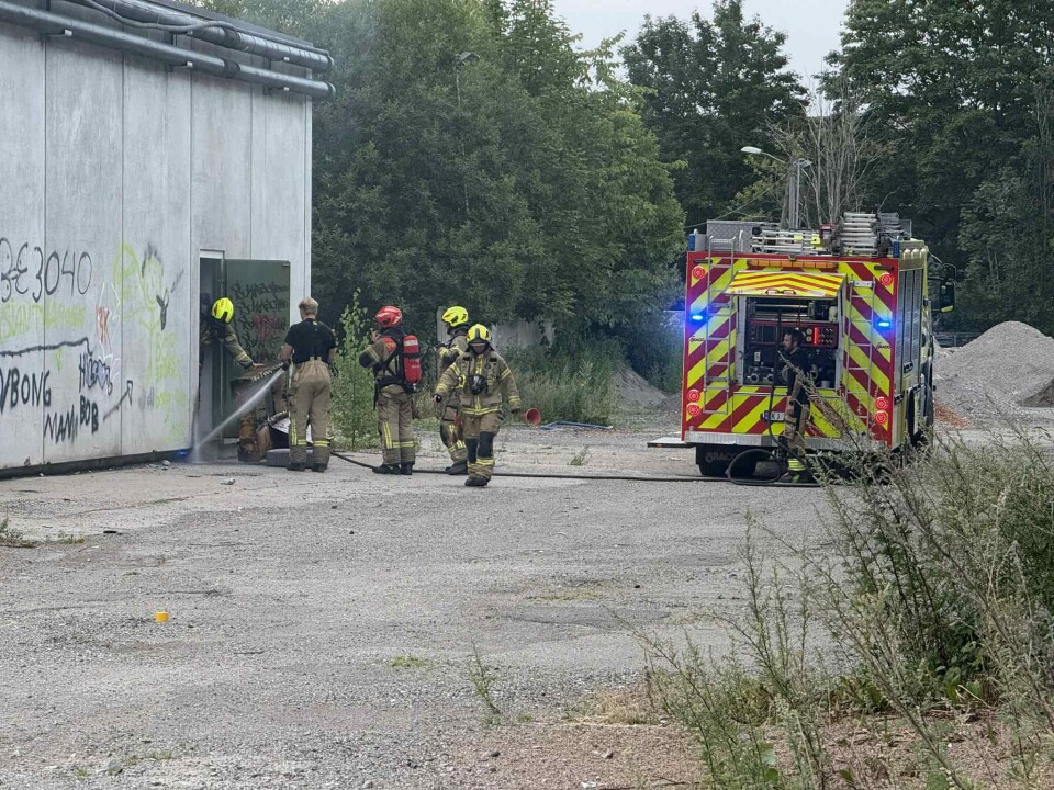 Ny brann i forlatte lagerbygninger