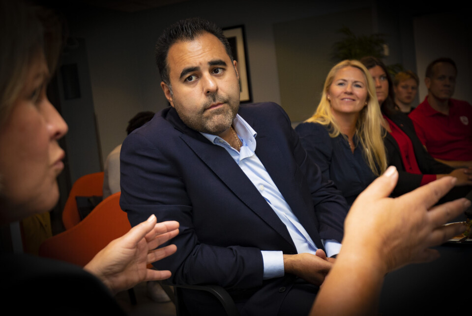 IRAN-KRITIKER: Masud Gharahkhani, stortingspresident og eksiliraner er opptatt av at det iranske folket skal få oppfylt drømmen om demokrati og frihet.
